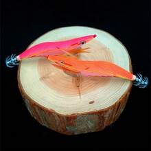 2个Avlcoaky发光鱿鱼虾鱼钩，人造硬饵 - 彩色 - 查看 7