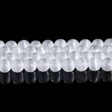 Natural White Stone Beads Howlite Crystal Pearl Jades Moon Round Loose Waist Beads For Jewelry Making DIY Handmade Bracelet - Multicolor - View 19