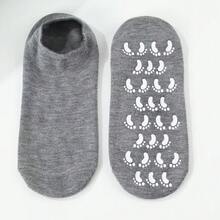 1双女士柔软凝胶袜，含精油足膜，滋润修复凝胶袜，SPA足疗专用，干裂脚后跟护理袜，保护脚后跟 - 純色 - 查看 10