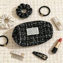Tweed Hair Accessories & Cosmetic Bag Set, Versatile Elegant Headpiece Gift Box - Multicolor - View 9