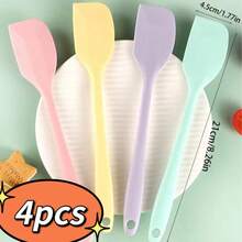 1个硅胶奶油蛋糕刮刀 - 彩色 - 查看 13