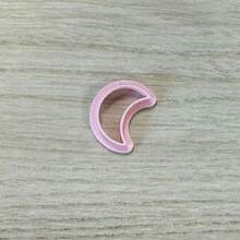 1/3pcs Pink Moon & Snake Polymer Clay Cutters, Celestial Snake Shape, DIY Earrings Y2K Jewelry Witchcraft Craft Tools - Pink - View 7