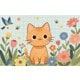 Cats and Flowers