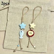 Móc khóa hình cá và sao dễ thương, móc khóa hình quả táo giả, móc khóa hình cá, móc khóa hình sao biển, móc khóa hình sao biển giả, móc khóa chủ đề đại dương, móc khóa hình trái cây giả, móc khóa dành cho nữ, móc khóa dệt, móc khóa dây thừng, móc khóa gắn ốp điện thoại, móc khóa đôi, món quà tuyệt vời nhất dành cho bạn bè. - Nhiều màu - Xem 5