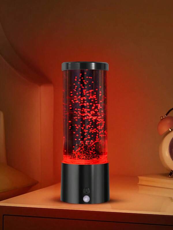 1pc Colorful LED Realistic Volcano Eruption Night Light, USB Powered Desktop Decor Volcano Lamp, Living Room Bedroom Office Home Decor Table Lamp