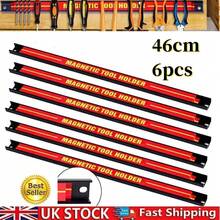 Heavy-Duty 18 Inch Magnetic Tool Holder – 6 Pack Wall Mount Storage For Garage & Workshop - Red - View 11