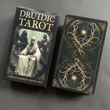 德鲁伊塔罗牌78张英文版，威卡塔罗牌，适用于休闲、桌面游戏、聚会、节日、礼品 - Druidic Tarot - 查看 3