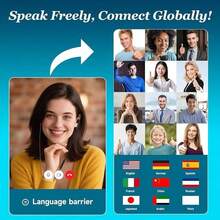 AI Translation Wired Earbuds Real Time - 164 Languages Translator Lightning Headphones & Earphones, Audifonos Traductores Inglés Español Ear Buds Compatible With IPhone 14 13 12 11 Pro Max Plus-2Pack - 黑白 - 查看 7