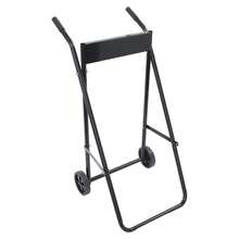 Modern Outboard Boat Motor Cart Foldable Outboard Boat Engine Carrier Black Multi Purposed Engine Stand For Workshops, Docks, Transport Boats - A - View 6