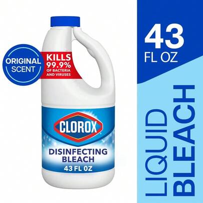 Large Capacity For Home Use 5-In-1 Concentrated Cleaning Liquid, Whitens Brightens & Eliminates Odors, Multi-Surface For Home & Laundry, Powerful Stain Removal, Deep Cleans Kitchen Bathroom & Fabrics Effectively