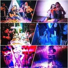 Party Lights, DJ Disco Lights, Laser Pattern Projector, USB Powered, Remote & Sound Activated Portable, Suitable For Home Party Decor, Stage Celebration, Dancing, Karaoke, Holiday Gathering, Camping Atmosphere Lights - Atmosphere Lights - View 6