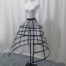 女士 5 圈裙撑 衬裙 裙撑 裙撑 衬裙 - 彩色 - 查看 10