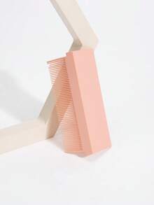 3pcs High Heat Styling Straightening Comb, Carbon Fiber Plastic Straightening Brush With Self-Adhesive Straightening Attachment, Salon And Home Use Hair Straightener, Hair Styling Tool - Multicolor - View 9