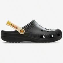 Crocs Day Of The Dead Classic Clogs Black White Grey Men's 212109-0C4 - 黑色 - 查看 1