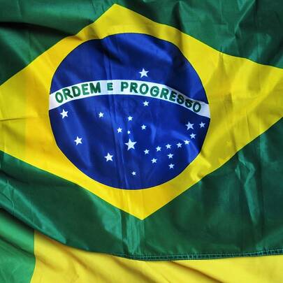 3pcs Brazil Flag, Durable Polyester Material For Outdoor Use, Decorative Flags For Festivals And Events, Display At Doorway To Impress Neighbors