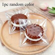 奶油夹心逼真饼干 | 柔软、有弹性、可挤压的TPR材质捏捏乐玩具，适合作为生日、圣诞节、情人节、复活节礼物 | 高性价比 - 彩色 - 查看 4