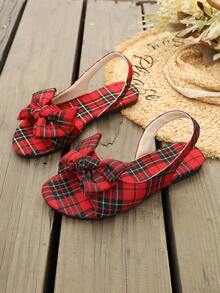 Giày sandal đế bằng nữ kiểu dáng mới, thoải mái, nhẹ nhàng, quai chéo, kiểu La Mã, thích hợp cho kỳ nghỉ, có các màu đen, nâu, xanh lá cây, cam. - Đỏ - Xem 2