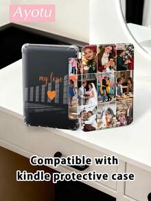 Ayotu Dual-Side CustomTablet Case –Compatible With IPad & Compatible With Samsung Tablet, Customize 9 Photos And Text Compatible With IPad A16 11-Inch, 10.2inch,Kindle Paperwhite 12th Gen 2024, Y-Fold Multi-Functional Folding Protective Case,Clear Back ,Fashion Protective Case,Autlueomatic Sleep And Wake-Up Function - Multicolor - View 6