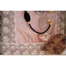 Bộ 1/2/4 tấm lót bàn và khăn ăn bằng satin ren cao cấp kiểu Châu Âu & Mỹ - Nhiều màu - Xem 6