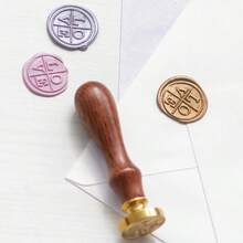 定制婚礼印章,手工情侣婚礼火漆印章,个性化礼品火漆印章,定制婚礼火漆印章套装 - 彩色 - 查看 10