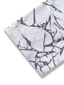 Men's Casual Quick-Dry Lightweight Sports T-Shirt, Fashionable Outdoor Short Sleeve - White - View 4