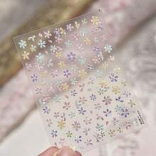 1 miếng dán móng tay chủ đề hoa mùa xuân và mùa hè, bao gồm nhiều loại hoa nở, hoa cúc và các họa tiết hoa có cành, phù hợp cho phụ nữ, bé gái, sử dụng tại nhà và tự làm đồ trang trí cá nhân. Miếng dán móng tay - Nhiều màu - Xem 7