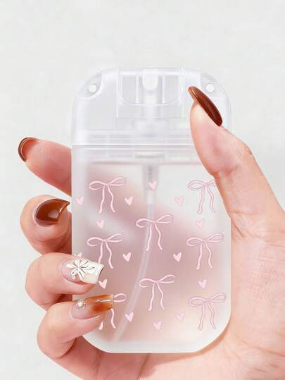 Nouvelle bouteille de voyage rechargeables à décor de papillon transparent, texture mate semi-transparente et givrée, flacon de parfum, flacon de démaquillant, flacon de crème hydratante, convient pour le dissolvant à ongles, le tonique et le démaquillant, réutilisable, accessoire de voyage essentiel, cadeau parfait pour les vacances, Noël, Nouvel An pour les enseignants, les amis et les couples