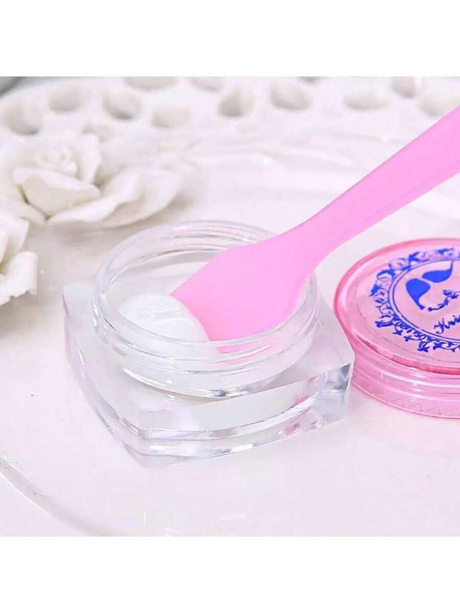 10 piezas de espátulas para mascarillas faciales y crema de ojos de material PP, cucharas para cuidado de la piel y cosméticos (color aleatorio) - Multicolor - Ver 1