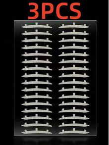 10pcs 3D Double Eyelid Tapes, Waterproof, Recommended For Beginners, Invisible, Natural, Sweat-Proof - Multicolor - View 12