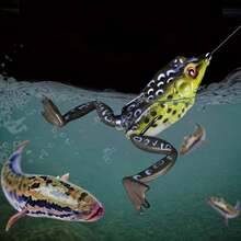5-Pack Frog Fishing Lures, Weedless Soft Topwater Baits For Bass, Trout, Pike & Snakehead Fishing - 5pcs Frog Lure Set - View 6