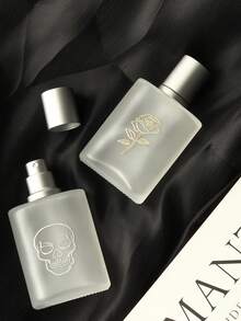 30ml Gothic Aesthetic Perfume Bottle, Vintage Refillable Spray Bottle, Matte Glass Portable Travel Container With Alloy 3D Rose And Skull Decor, Leak-Proof Portable Decanting Bottle, Suitable For DIY Perfume, Cosmetics Storage, Home Decor, Christmas & Birthday Gift (With Dropper/Funnel/Sprayer) - Multicolor - View 8