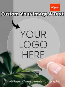 240pcs Customizable Labels - Customizable Text & Image Stickers, Customized Thank You Labels, No Ironing Needed, Decorative, Vibrant Colors, Ideal Gift For Men, Women, Family, Friends, Son, Daughter, Suitable For Anniversary, Birthday, Home, Halloween, Christmas, Christmas Decoration, Multi-Purpose Decoration, Housewarming And More Occasions - White - View 23