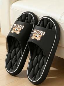 Soft And Elastic Comfortable Sandals, Look Good Both At Home And When Going Out - Black 6 - View 5