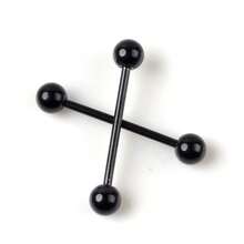 10pcs Stainless Steel Navel Rings, Body Piercing Jewelry - A Style - View 4