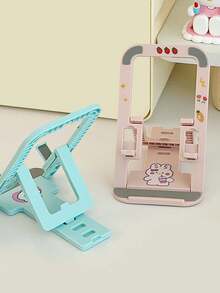 Foldable Desktop Phone Holder, Card-Style Tablet Stand, Ultra-Thin 4-Level Adjustable Holder - Multicolor - View 4