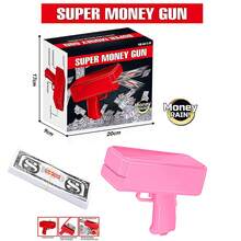 Super Money Gun Toy - Handheld Cash Cannon For Party, Wedding & Birthday, Interactive Atmosphere Prop (Battery Not Included) - 金色 - 查看 8