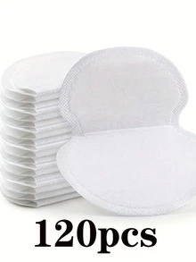2/6/12/40/100pcs Disposable Breathable Sweat-Absorbing Invisible Stickers, Thin & Comfortable Odorless, Suitable For Men & Women, Essential For Summer Travel, Sports, Outdoor Activities, Can Also Be Used As Stickers - White - View 13