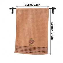 Bộ 6 khăn lau đa năng có thể tái sử dụng, khăn lau bát đĩa nhà bếp, thích hợp để lau dọn nhà cửa, nhà bếp, phòng tắm, rửa bát, lau bàn, ly tách, v.v. - 42*65cm - Xem 5
