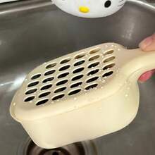 1pc Easy-Clean Mini Fruit Colander With Handle - Suitable For Cherries And Blueberries, Durable Plastic Kitchen Strainer, Fruit Rack - 1pc - View 9