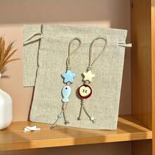 Móc khóa hình cá và sao dễ thương, móc khóa hình quả táo giả, móc khóa hình cá, móc khóa hình sao biển, móc khóa hình sao biển giả, móc khóa chủ đề đại dương, móc khóa hình trái cây giả, móc khóa dành cho nữ, móc khóa dệt, móc khóa dây thừng, móc khóa gắn ốp điện thoại, móc khóa đôi, món quà tuyệt vời nhất dành cho bạn bè. - Nhiều màu - Xem 1