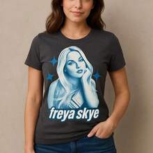 Freya Skye Descendants Zombies Tour Shirt, Character Outfit, Trending Tee, Disneyland Vacation Trip Gift 2025 - 黑色 - 查看 1