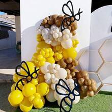50 piezas de globos amarillos de 5 pulgadas para fiesta, decoración de cumpleaños, fiesta con tema de primavera/verano - Amarillo - Ver 5