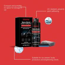 纳米陶瓷涂层套装，汽车表面涂层保护，抛光翻新增亮，日常汽车护理，家用必备汽车用品（新旧型号随机发货） - 液體 - 查看 6