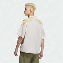 Adidas 男士 TH LW 短袖衬衫 JZ8405 - 白色 - 查看 4