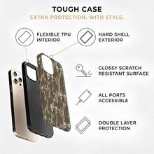 Una funda de teléfono eleganteNo incluye cordón ni soporte. Funda para teléfono con patrón de camuflaje, textura mate, dos en, compatible con 17, 16, 15, 14, 13, 12, 11, PROMAX, PLUS, AsGoodAs, S21/22/23/24/25 Ultra/FE+, NOTE20 Ultra, A71/56/55/54/53/52/36/34/26/25/23/16/15/14/13/06. - Multicolor - Ver 5