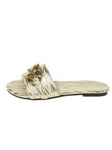 Beige Bohemian Beach Sandals/Slippers, Suitable For Beach, Vacation, Casual Wear, Comfortable And Easy To Slip On - Beige - View 7