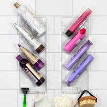 Storage And Organization Of Shampoo, Conditioner, Etc. In The Shower Room - Bathroom Storage Rack - Left Only - View 2