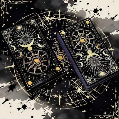 1 กล่อง ไพ่ทาโรต์แบบสบาย ๆ, เหมาะสำหรับผู้ที่ชื่นชอบไพ่ทาโรต์, วัยรุ่น, เพื่อน, แฟนสาว, การทำนายในร่มและกลางแจ้ง, การผูกสัมพันธ์ของคู่รัก, ของขวัญวันเกิด