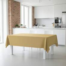Kiva Plain, Stain-Resistant, Water-Repellent Oilcloth Tablecloth. Sizes From 100x140 To 300x140 Cm And Round 140 Cm - Oilcloth Tablecloth Made In Spain - Available In 11 Colors - Option 8 - View 2
