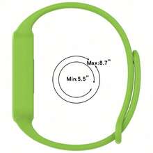 Compatible With Xiaomi Smart Band 9 Active Silicone Strap Smart Watches Accessories Bracelet For Band 3 Strap Watch Cover Durable Soft Replacement Band Accessories - Multicolor - View 6